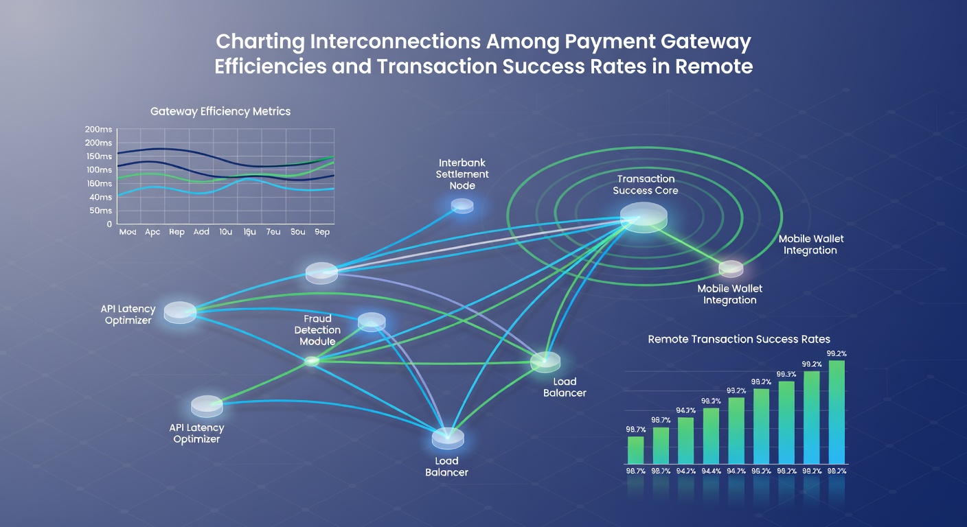 Chart displaying correlation data between gateway response times and transaction approval rates across multiple wagering operators
