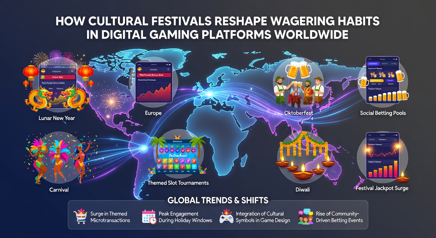Data visualization showing wagering volume changes across different cultural festival periods on digital platforms