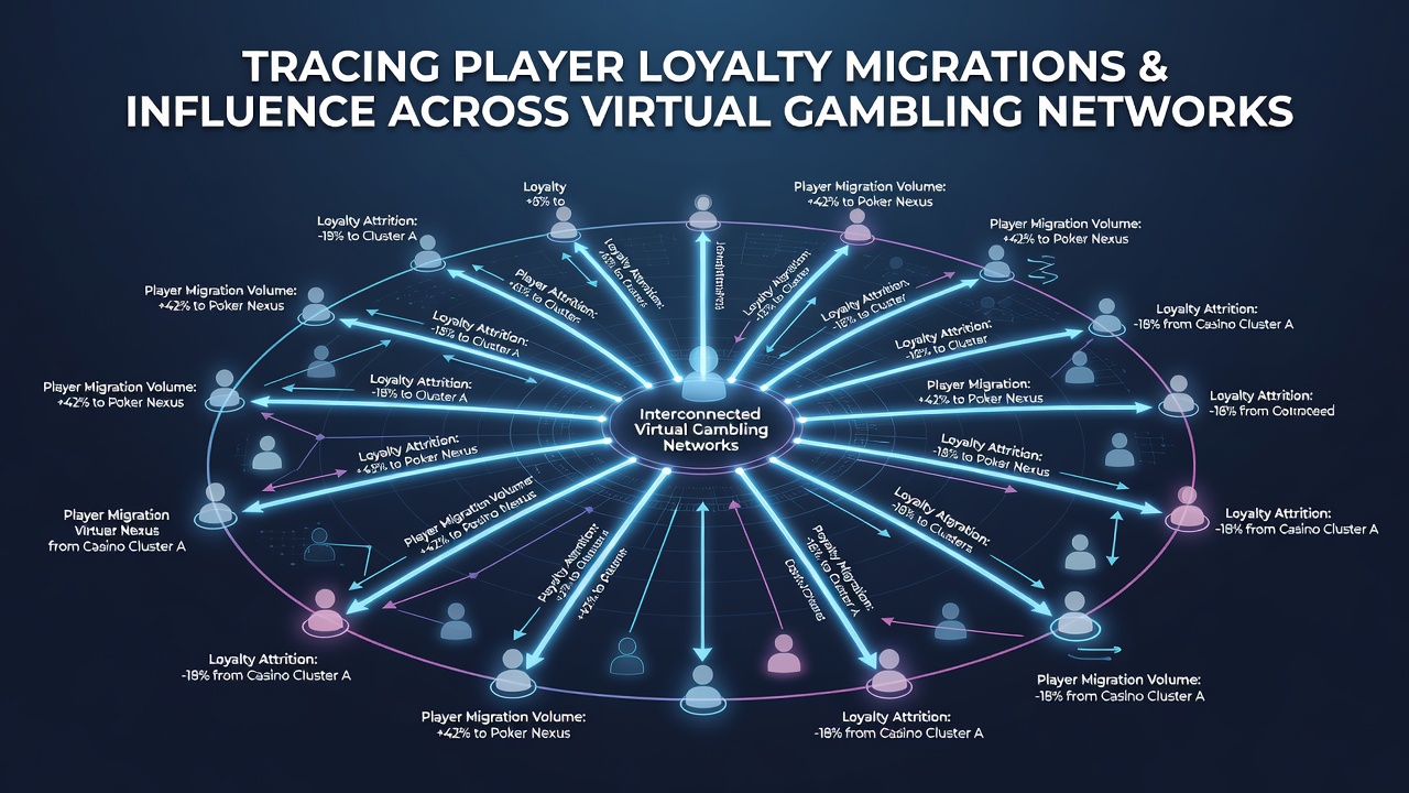 Dashboard interface displaying personalized reward metrics and player migration analytics